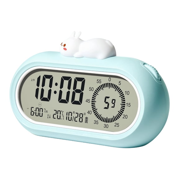 Kids Visual Timer Kitchen Countdown Device With Easy Operations Button Nightlight