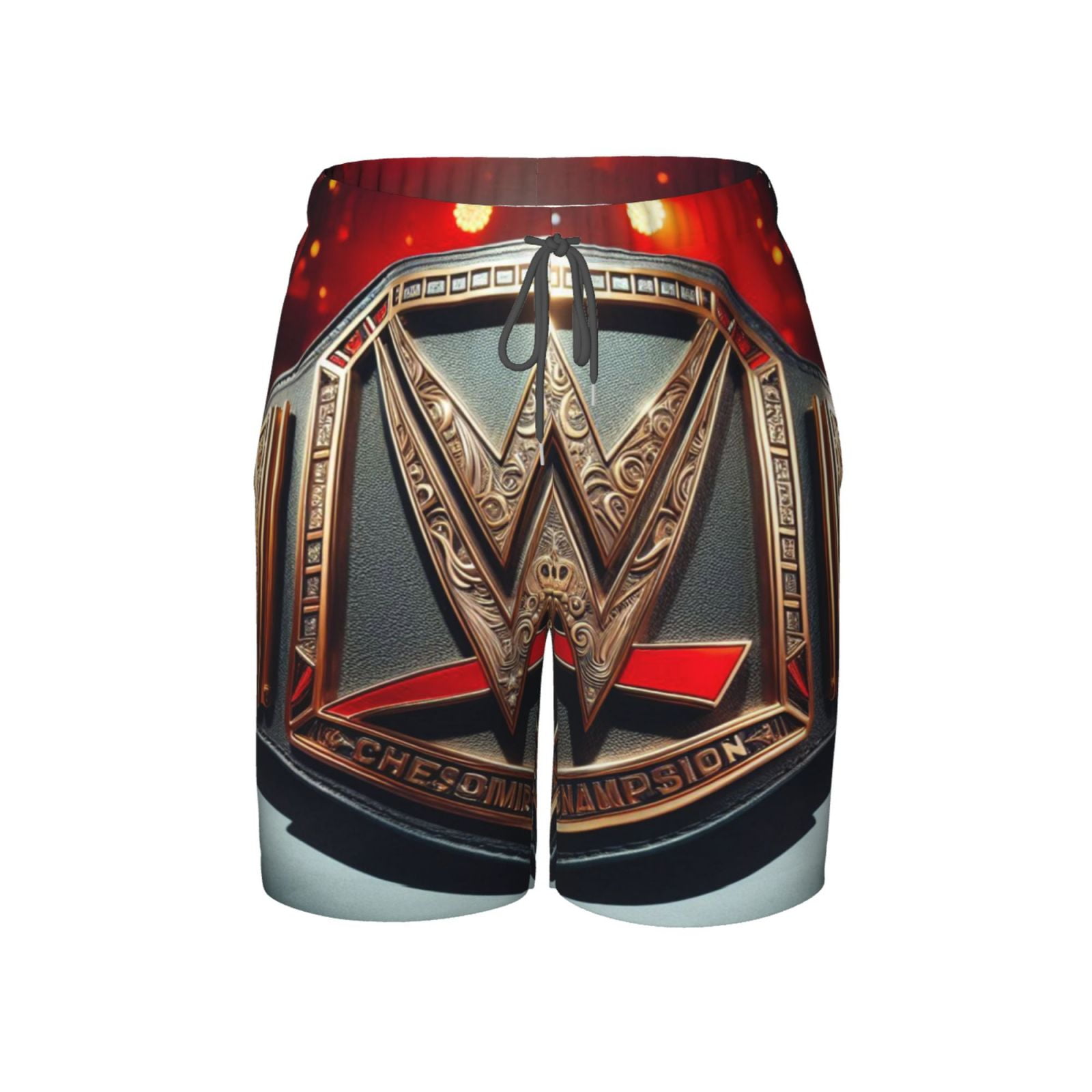 Kids WWE Beach Shorts with Mesh Liner Swim Trunks Swim Shorts Quick Dry