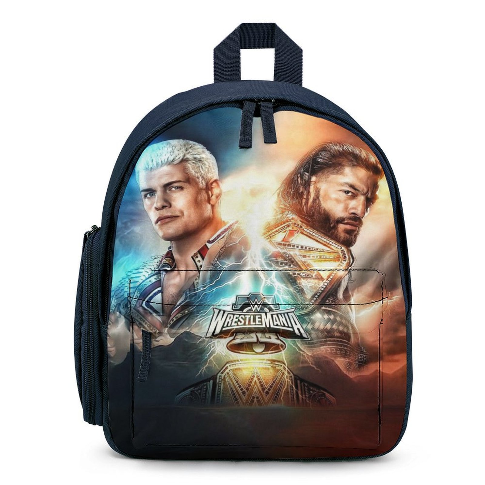 WWE Small Backpack Small Bookbag Cartoon Backpack Gifts