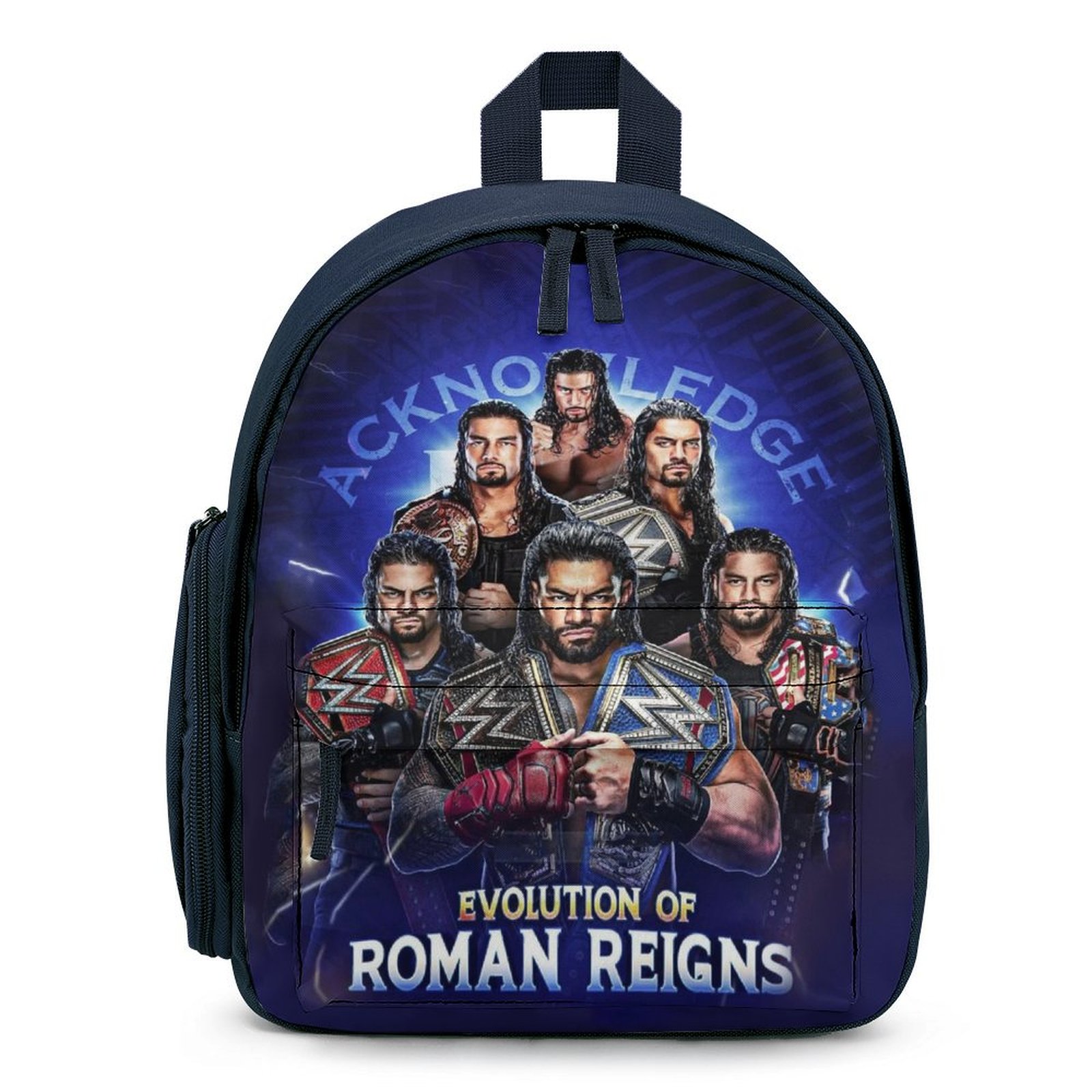 WWE Small Backpack Small Bookbag Cartoon Backpack Gifts