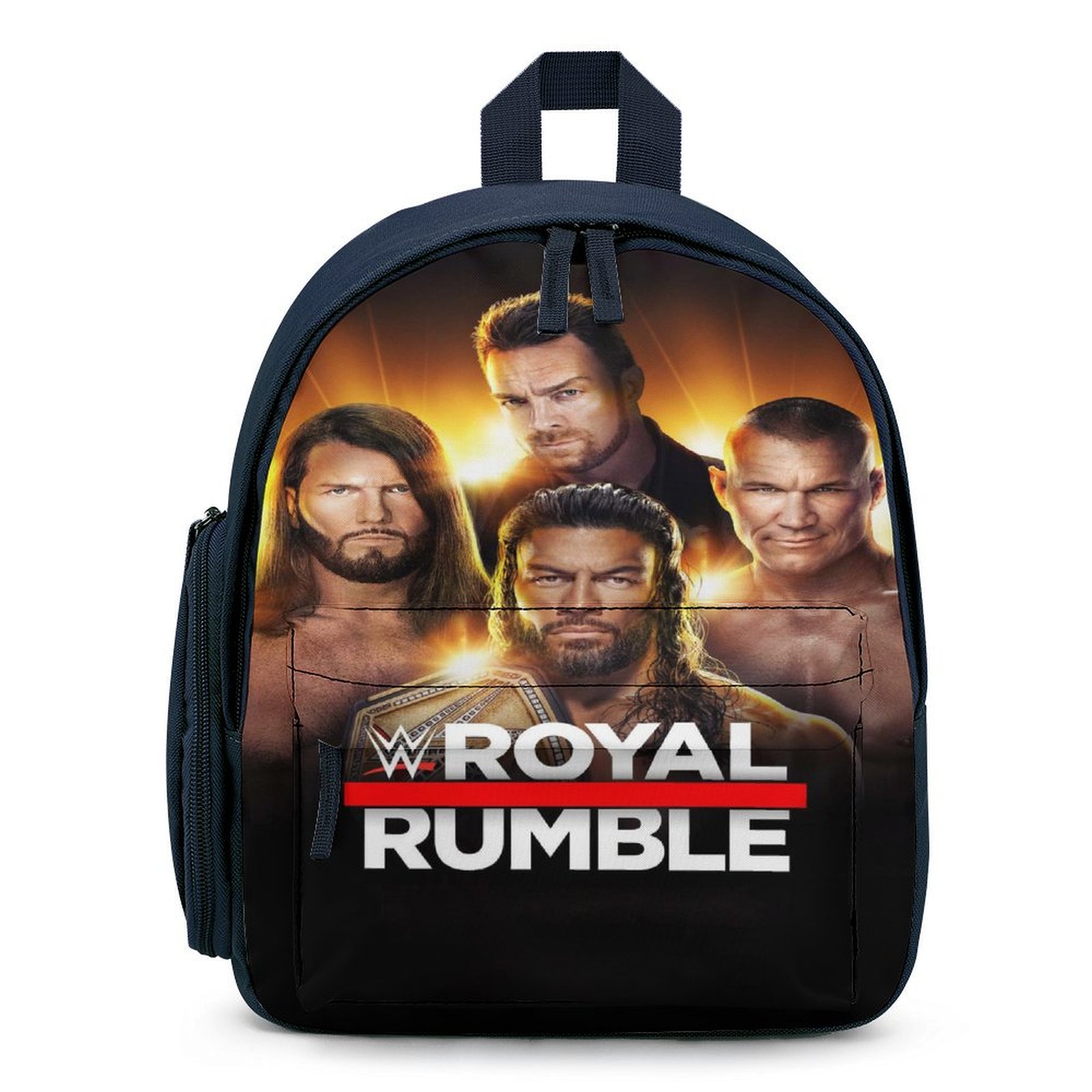 WWE Small Backpack Small Bookbag Cartoon Backpack Gifts