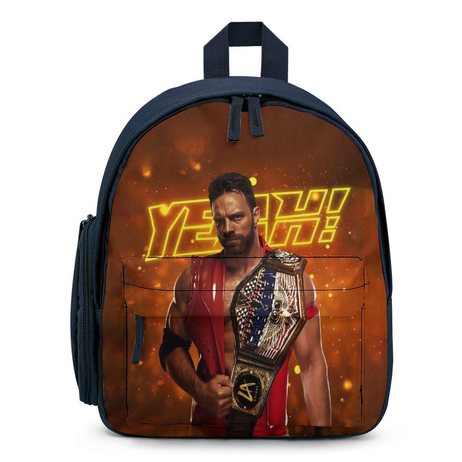 WWE Small Backpack Small Bookbag Cartoon Backpack Gifts