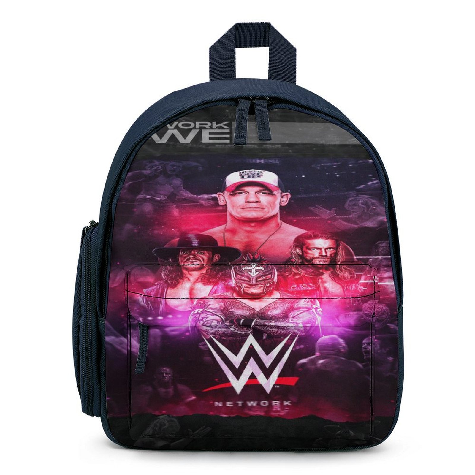 WWE Small Backpack Small Bookbag Cartoon Backpack Gifts