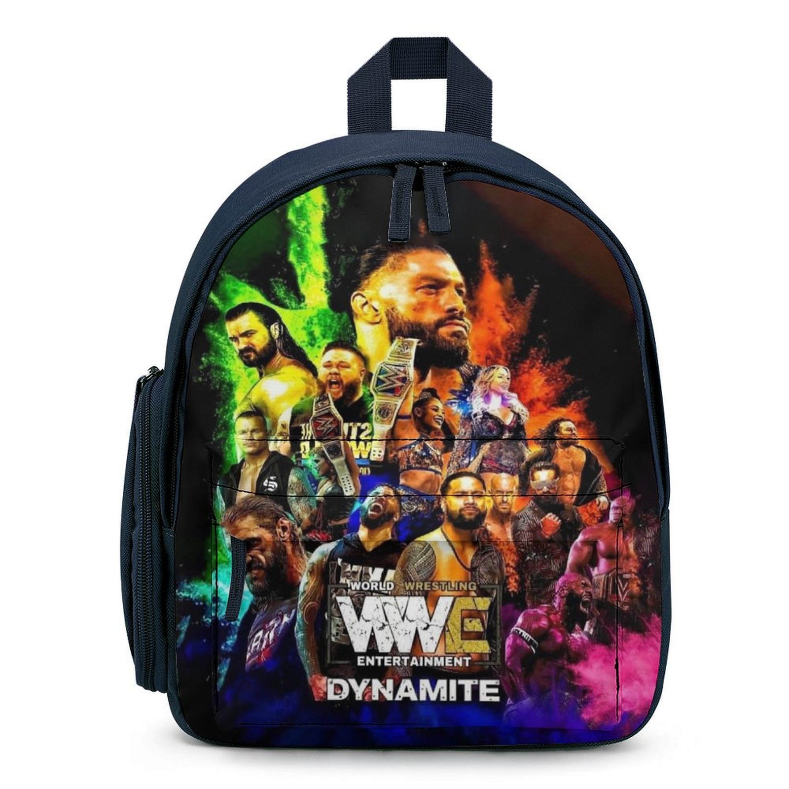WWE Small Backpack Small Bookbag Cartoon Backpack Gifts