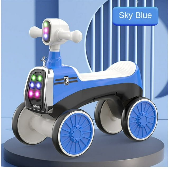 Kids Walker, Baby walker, 3 in 1 Ride on Scooter and Wagon with Lights