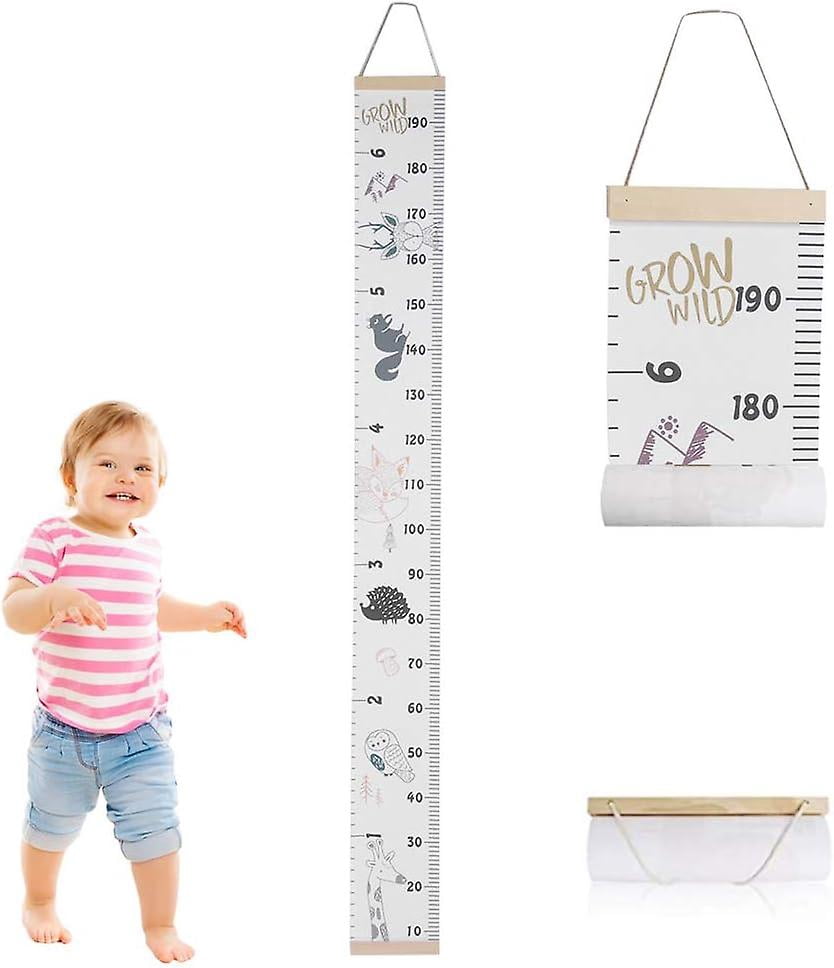 Kids Wall Height Chart - Graduated Ruler Growth Chart - Kids Room Wall ...
