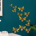 thumbnail image 1 of Kids Wall Stickers,24PCS 3D Bee Stickers Bee Decor Removable Mural Decals Honey Bee Clings For Home Office Fridge Decorations Party Supplies, 1 of 9