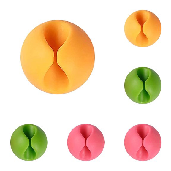 Kids Wall Stickers,Cable Clips White Holder Cable Management Wire Organizer For Organizing Desk Nightstand Car Phone Charger