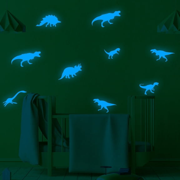 Kids Wall Stickers,Colorful Glowing Wall Sticker Kids Room Bedroom Ceiling Art Decal Home Decor Glow In The Dark Sticker