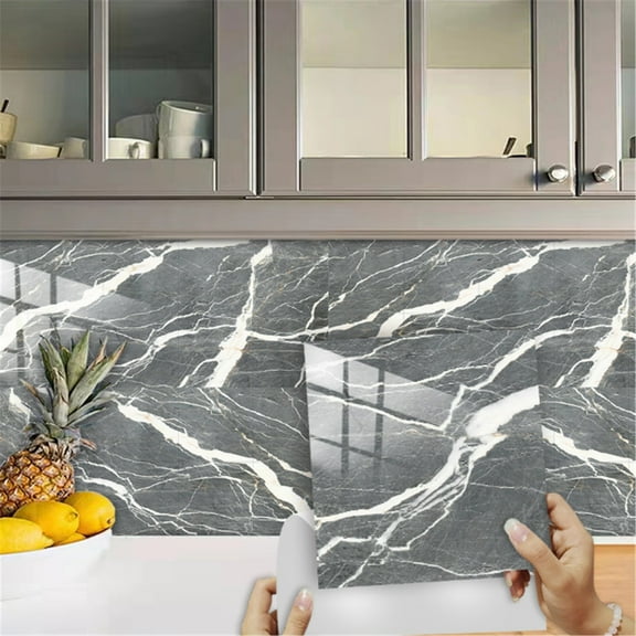 Kids Wall Stickers,Peel And Stick Kitchen Backsplash Adhesive Waterproof Tile Stickers Retro Wall Decals For Home Bathroom Laundry Room Decor 10pc