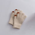 thumbnail image 1 of Kids Warm Knit Gloves, Kids Knitted Gloves Soft Thermal Gloves, Toddler Magic Gloves Full Finger Gloves, Stretchy Warm Gloves for Boys and Girls, 1 of 4