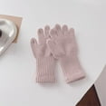 thumbnail image 1 of Kids Warm Knit Gloves, Kids Knitted Gloves Soft Thermal Gloves, Toddler Magic Gloves Full Finger Gloves, Stretchy Warm Gloves for Boys and Girls, 1 of 4