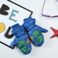 thumbnail image 1 of Kids Warm Winter Gloves, Winter Outdoor Kids Snow Skating Snowboarding Windproof Warm Ski Gloves Size:S-L, 1 of 1