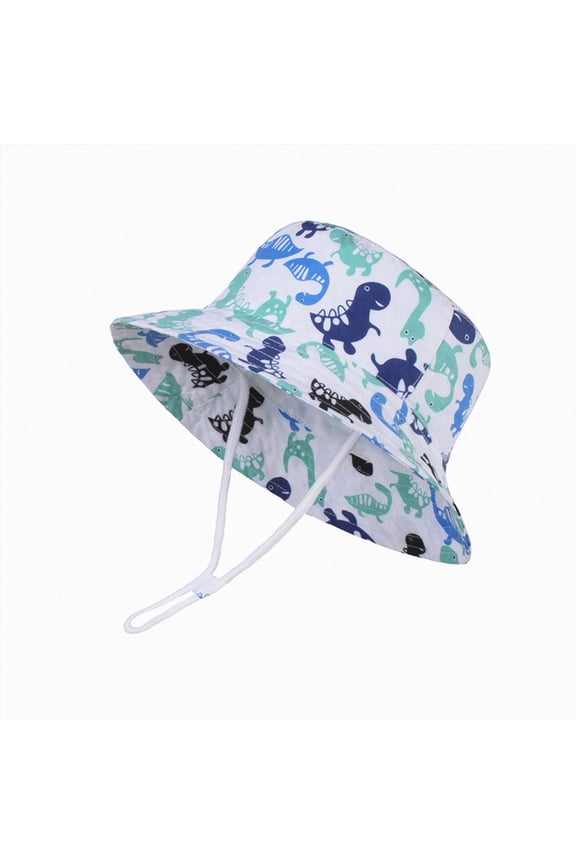 Kids Warm Winter Hat Sun Hat For Kids Toddler Boys Girls Wide Brim Summer Outdoor Hat Cotton Baby Bucket Hat With Chin Strap Autumn Cozy Hats,7-15 Years,A68-Green