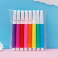 thumbnail image 1 of Washable Markers – Watercolor Pens Bulk Art Supplies, Non-Toxic Drawing Set for Home 8pc, 1 of 8