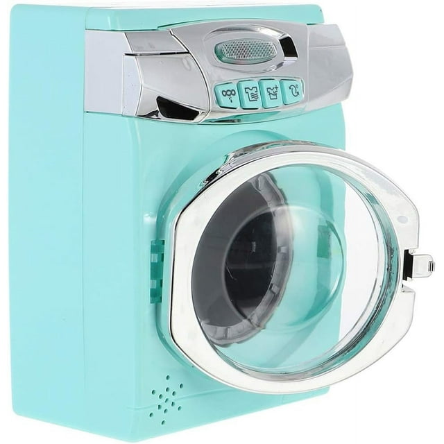 Kids Washing Machine Toy, Pretend Play Clothes Washer Toy Laundry