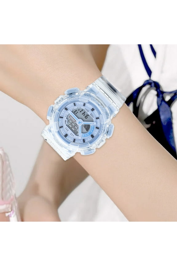 Kids Watch Under 5 ! Yrmaups Children's Luminous Water Proof Watch Student Dial Electronic Watch for Boys Girls Multifunctional Sports with Stopwatch Alarm Week Display for School Outdoor