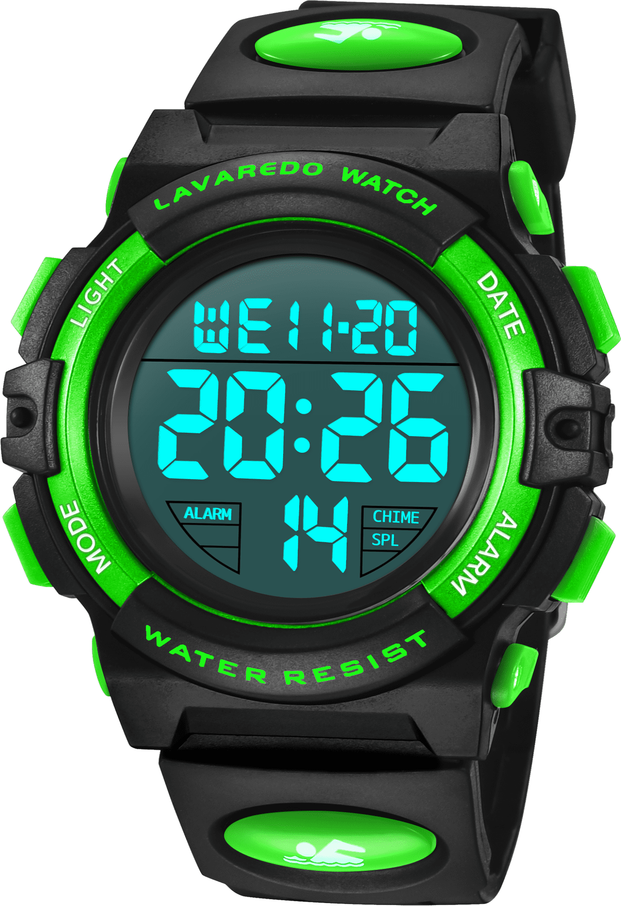 Digital Wristwatch for Kids Digital Watch Sport Outdoor Multifunctional ...