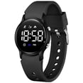 thumbnail image 1 of Kids Watch Waterproof Digital Watch for Boys Girls with Pedometer, Calories, Dual Alarms, Stopwatch, Calendar, Soft Silicone Band Fitness Watch for Kids, 1 of 9
