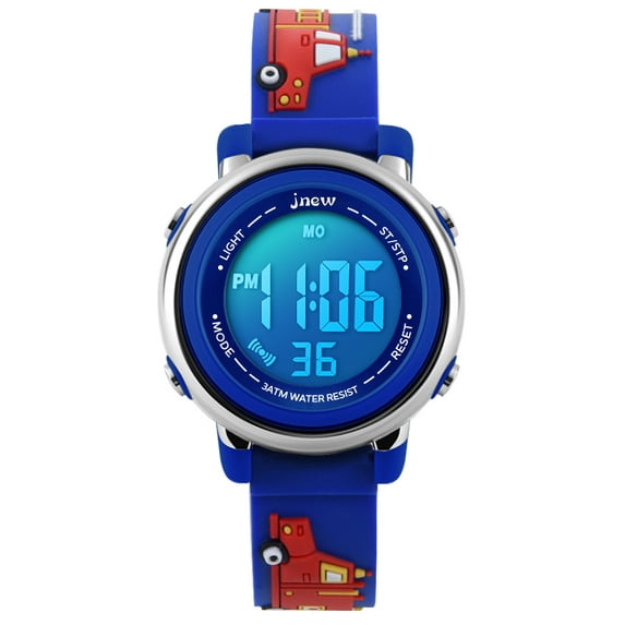 Kids Watches 3D Cartoon Wristwatch for Boys Digital Waterproof Wristwatch Birthday Gift for Kids