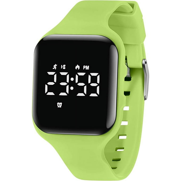 Waterproof Digital Sports Watch for Kids Silent Alarm Stopwatch Birthday Gift for 5 12 Years Old Walmart
