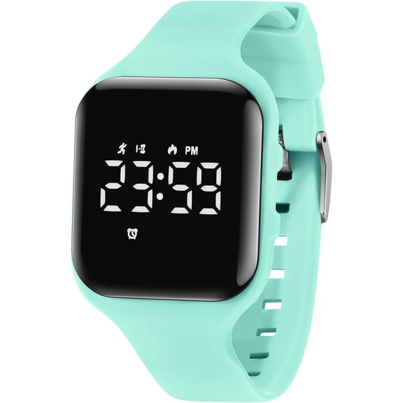 Kids Watches for Girls Boys Digital Sport Watch with Step Counter Pedometer Vibration Alarm Clock, No App Waterproof Fitness Tracker Kids Watch Boys Girls Teens Students Ages 5-16