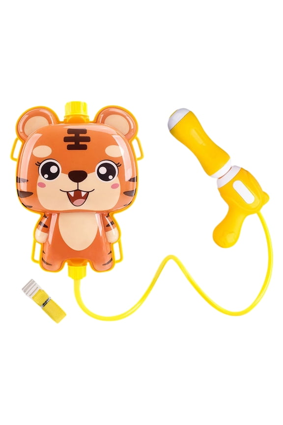 Kids Water Gun Backpack – Lion-Shaped Portable Pressurized Spray Toy with Large-Capacity Reservoir for Outdoor Summer Play, Pool & Backyard Fun, 1.5L