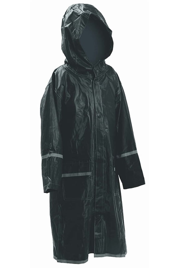 Kids Water Proof Rain Coat with Reflector - Juniors Premium Rain Jacket