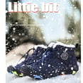 thumbnail image 1 of Kids Water Resistant Hiking Boots,Boys Snow Boots Winter Slip On Warm Fur Lined Shoes Waterproof Slip Resistant Cold Weather Boot Athletic Outdoor Adventure Trekking Shoes, 1 of 8