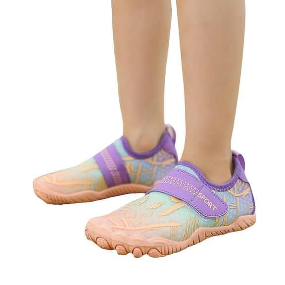 Kids Water Shoes Boys Girls Barefoot Quick Dry Swim Aqua Socks Lightweight Outdoor Sport Footwear for Pool Surf