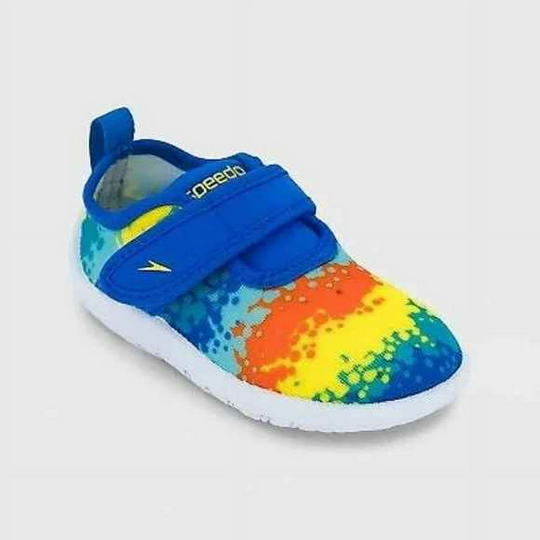 Kids Water Shoes Speedo Printed Shore Explorer Surfwalker Size L Boys 9 10