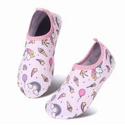 Watelves Kids Water Shoes Quick-Dry Non-Slip Barefoot Aqua Socks for Beach Swim Pool