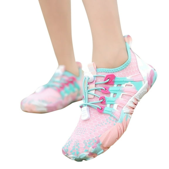 Kids Water Shoes for Boys Girls Quick Dry Barefoot Wide Toe Aqua Socks Swimming Beach Swim Pool Shoes