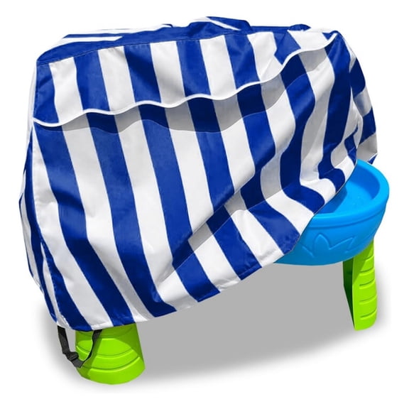 Kids Water Table Cover Fit Rain Showers Splash Pond Water Table,Waterproof Dust Proof Anti-UV Outdoor Toys Cover-Cover(25.6"×37",Blue)