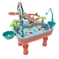 thumbnail image 1 of Kids Water Table Toys Fishing Table Games，Electric Penguin Stair Climbing Playset Age 1-6 - 14*10*15inch, 1 of 8