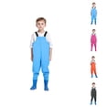 thumbnail image 1 of Kids Waterproof Chest Waders with Boots, Youth Fishing Waders for Toddlers & Children, Outdoor Waterproof Gear for Fishing, Hunting & Farm Work, 1 of 8