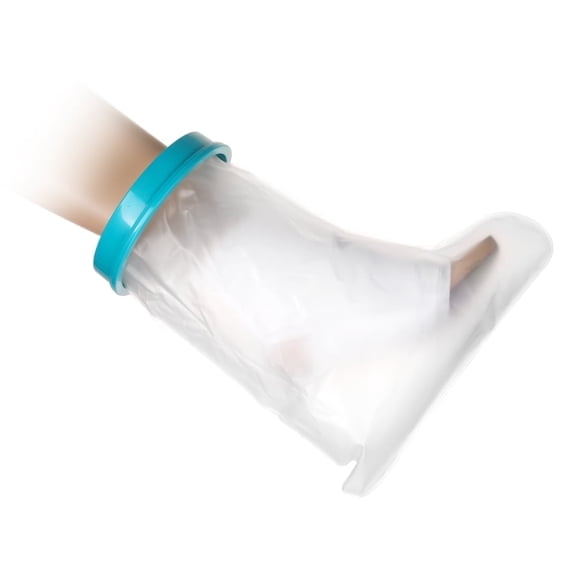 Kids Waterproof Foot Cast Cover for Shower,Reusable Cast Protector,Watertight Wound BanPukitrye Sleeve Dressing Bag Covers for Foot, Ankle, Toe, Heel, Instep