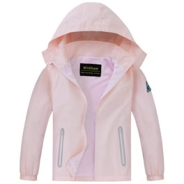 Wonder Nation Girls Anorak Rain Jacket, Sizes 4-18 & Plus