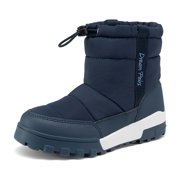 Kids Winter Snow Boots Slip Resistant Outdoor Cold Weather Boots for Boys Girls Toddler to Big Kid