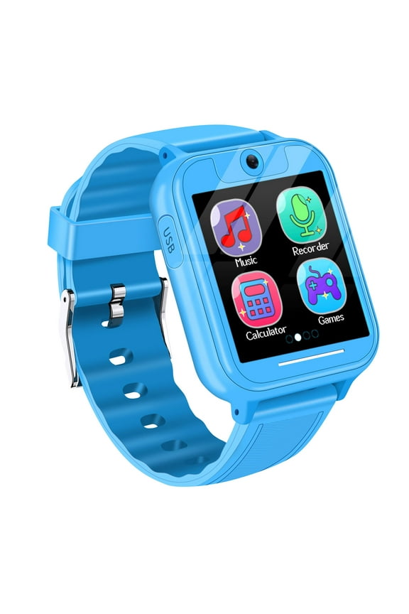 Kids Waterproof Smart Watch Smart Watch for Kids Touchscreen Kids Watches with Video Alarm Camera Toys for Girls Boys 3-12 Years Old Birthday