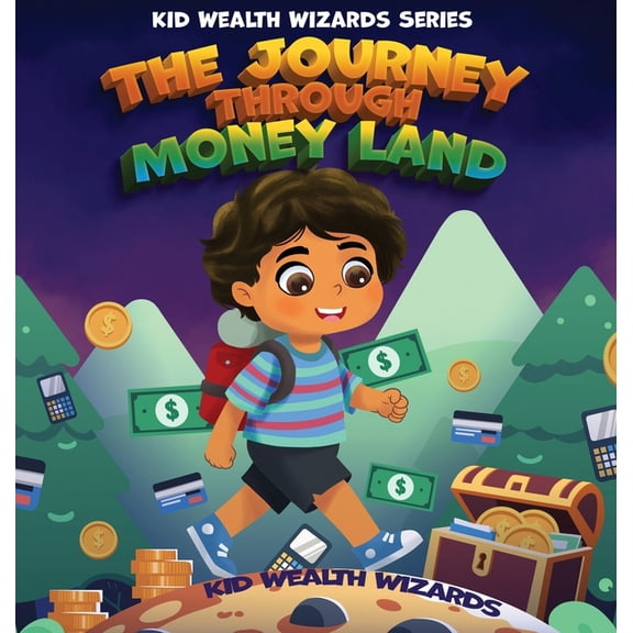 Kids Wealth Wizards The Journey Through Money Land: Discover How Money Has Evolved: A Fun Guide to Financial Literacy and the History of Mon, (Hardcover)