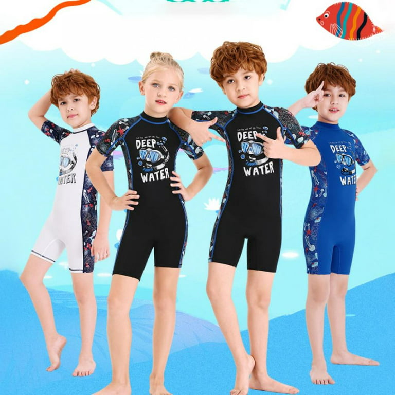 Kids Wetsuits Shorty Wetsuit 2mm Neoprene Suit for Youth Boys Girls Toddler  Water Aerobics Swimming Diving Surfing 