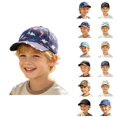 thumbnail image 1 of Kids Wide Brim Sun Hat With Cartoon Dino Print For And Fall Casual Baseball Cap For Everyday Wear, 1 of 5