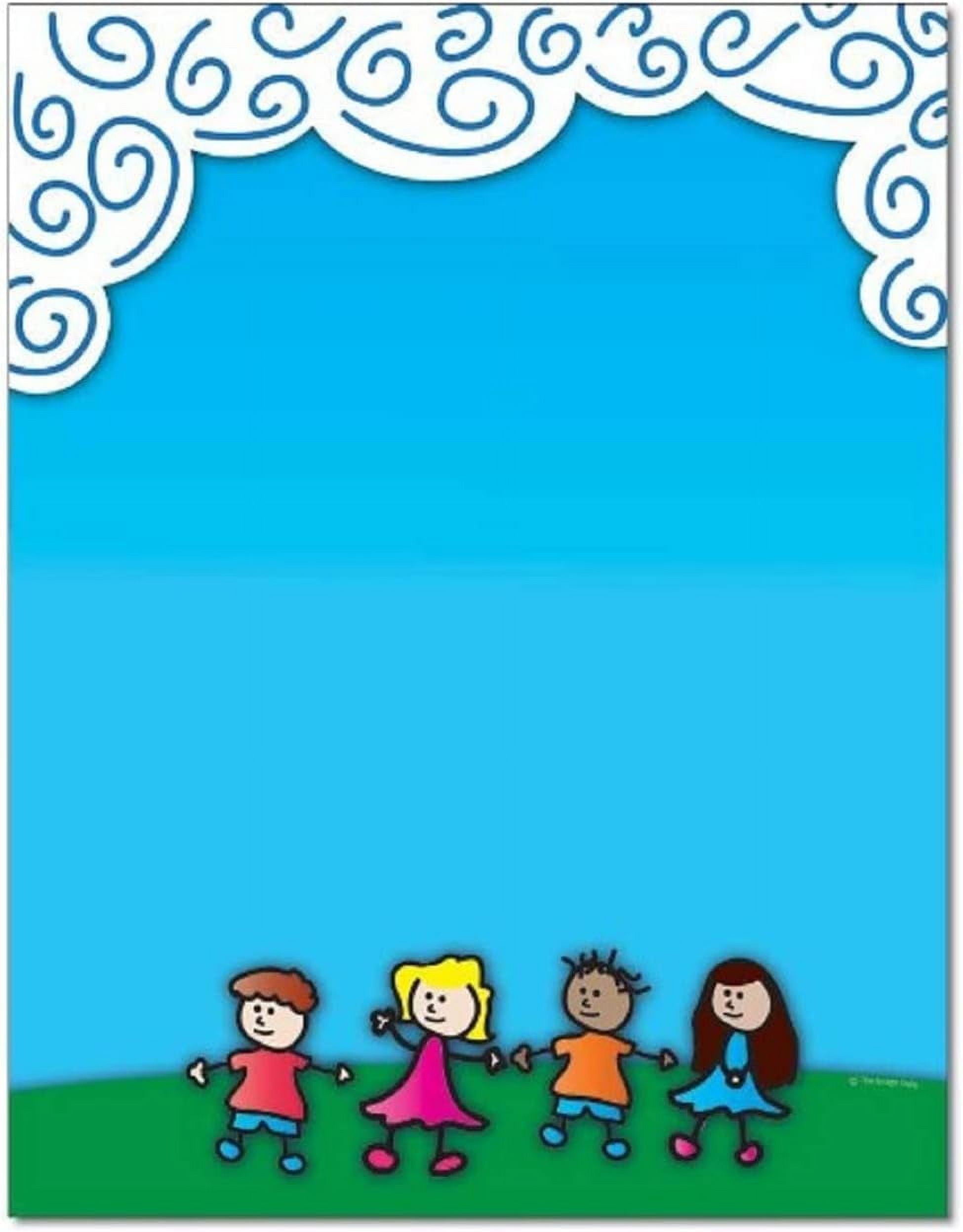 Kids Will Be Kids Letterhead Laser &amp; Inkjet Printer Paper (25 Sheets ...