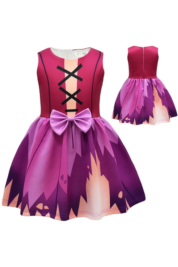 Kids Winifred Sanderson Costume Girls Halloween Witch Cosplay Dress