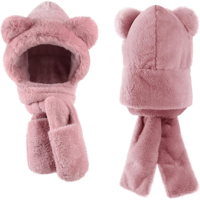 Kids Winter 3-in-1 Hat Scarf Gloves Set, 22-22.8 In Multi  display picture 1