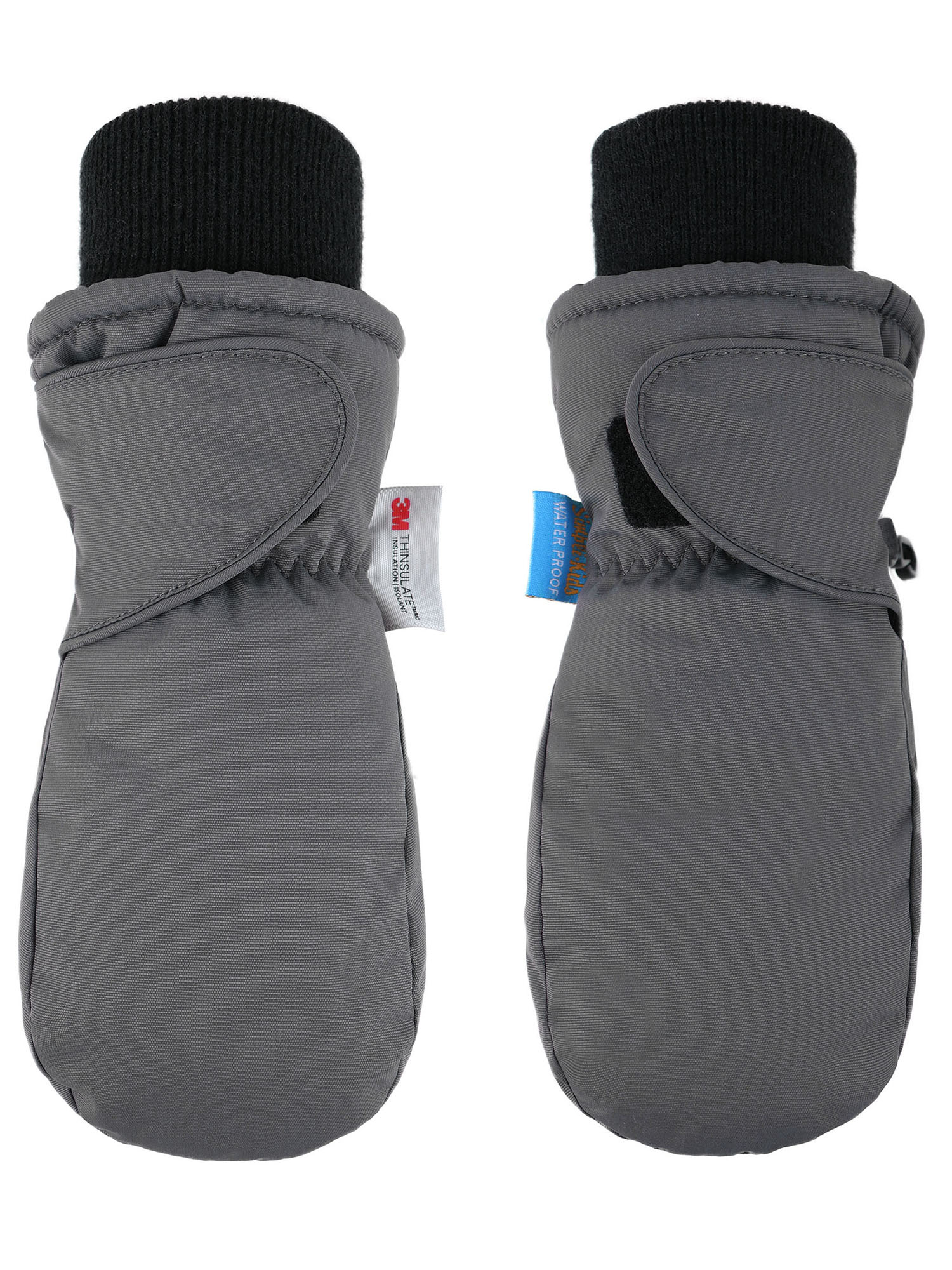 Kids Winter 3M Thinsulate Insulation Waterproof Ski Mittens,Toddler