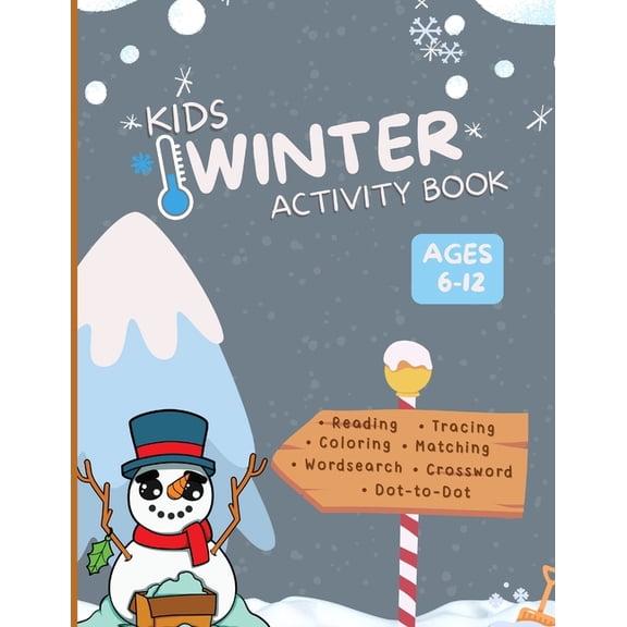 Kids Winter Activity Book, (Paperback)