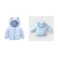 thumbnail image 1 of Kids Winter Coat,Baby Boys Puffer Coat Cute Bear Ear Hooded Jacket Lightweight Puffer Jacket for Baby Kids Outerwear Coats Baby Winter Costume, 1 of 4