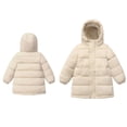 thumbnail image 1 of Kids Winter Coat,Baby Boys Puffer Coat Mid-length Jackets Lightweight Puffer Jacket For Baby Girls Baby Winter Jacket, 1 of 3